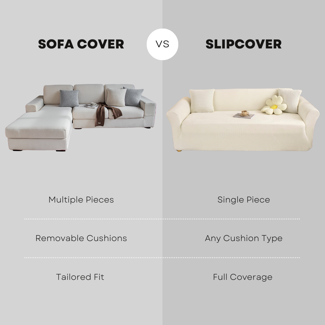 Ultimate Guide to Choosing Sofa Covers vs. Slipcovers: What's the Difference?