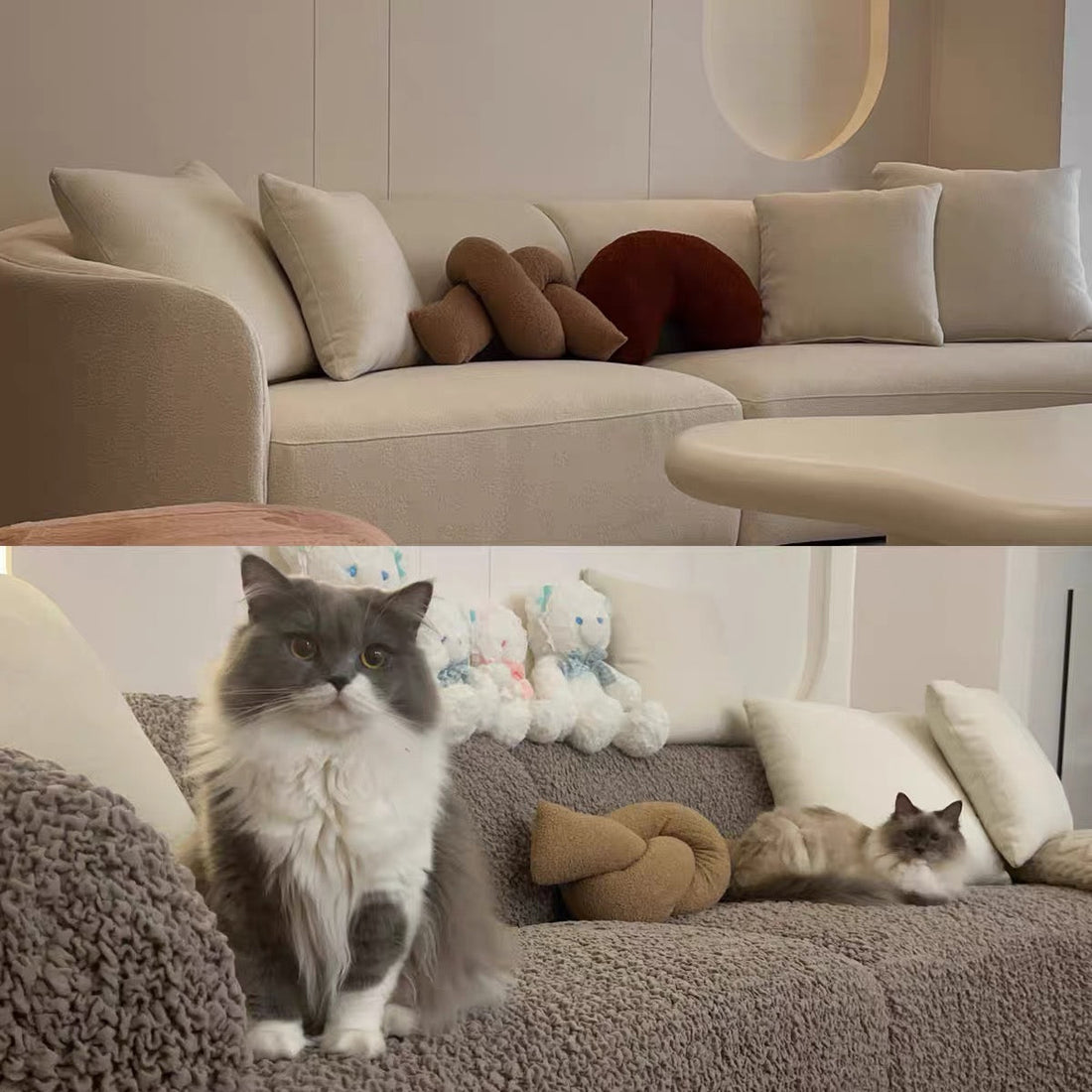 Stretch-Fit Microfiber Slipcovers for a Pet-Friendly, Stylish Home - Cozee Spaze