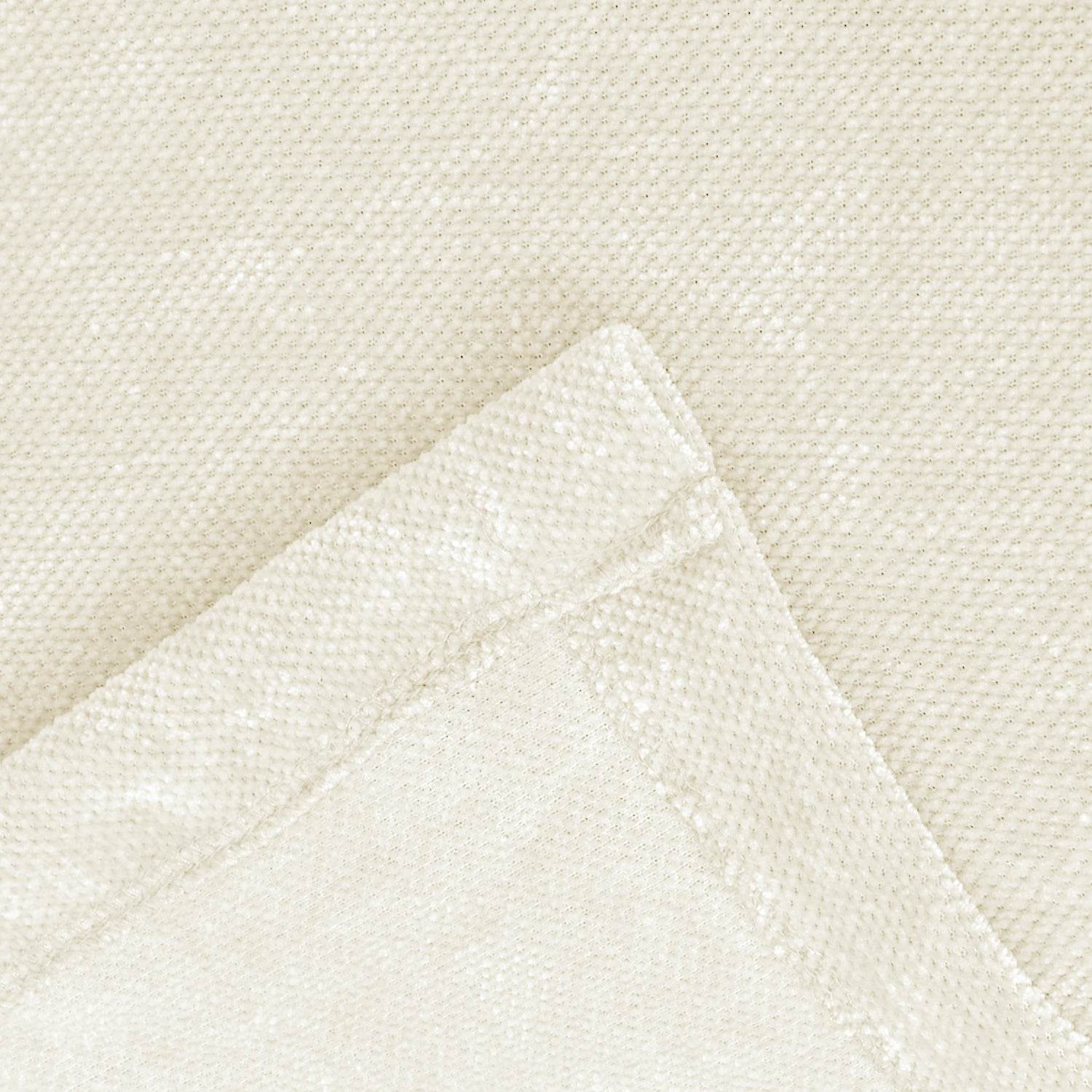 Close-up of the Cozee Chenille Arm Rest Cover showing detailed seam stitching and textured fabric